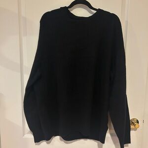 Men's J crew extra soft Black Sweater
